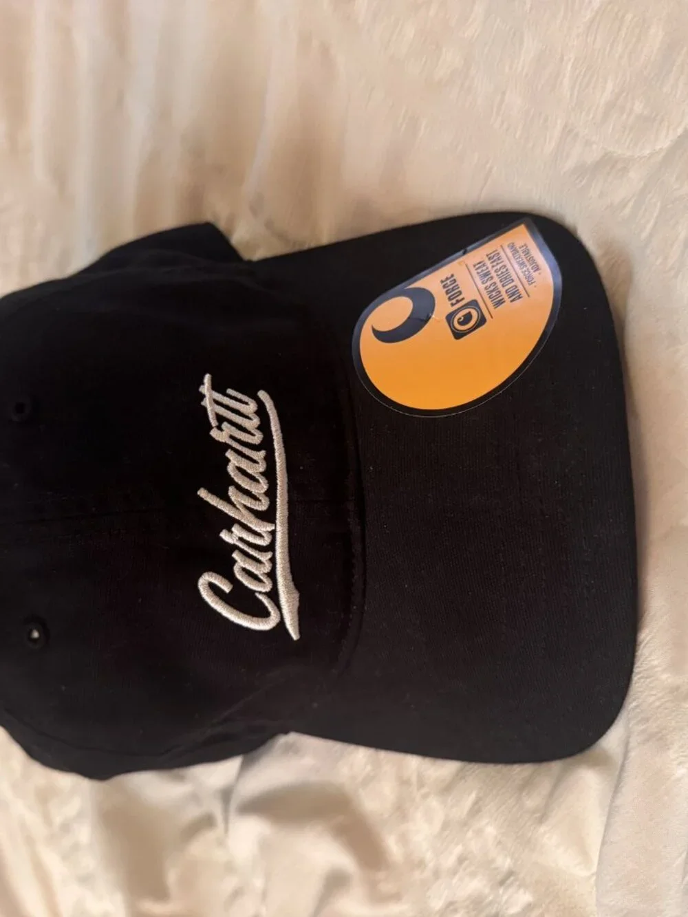 Carhartt Force Canvas Cap Black Cursive NWT